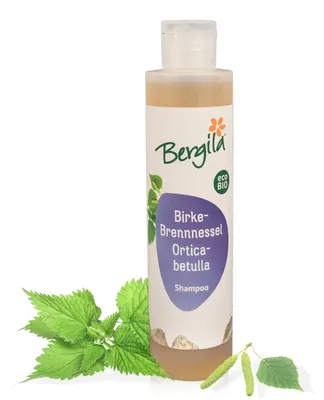 Produktbild von Kräutershampoo mit Birke & Brennnessel 200 ml. bio - Bergila