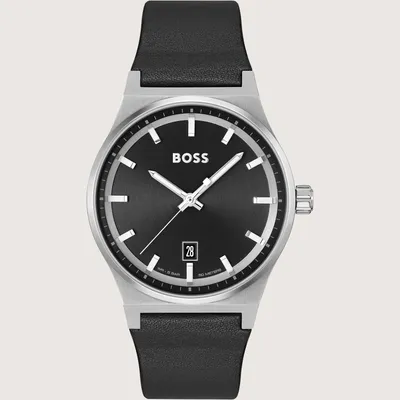 Produktbild von Hugo Boss CANDOR Klassische Quarz Uhr 41 mm, Analog, Datum, 50m wasserdicht