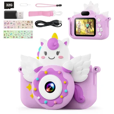 Zdjęcie produktu dla Aparat cyfrowy dla dzieci - 20 MP - 1080p - Pamięć 32 GB - Dla dzieci od 3 lat