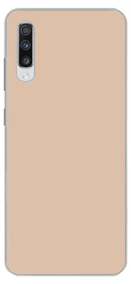 Produktbild von MuchoWow® Handyhülle Schutzhülle Hülle für Telefoonhoesje Samsung Galaxy A70 Beige - Farben - Unifarben Silikon Softcase Handy Hülle - Schutzhaube