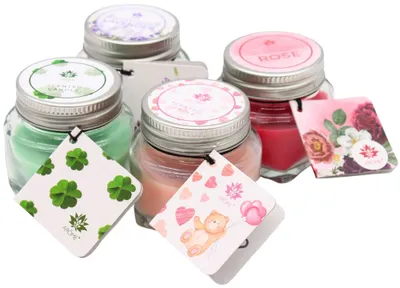 Obrázok produktu pre ARÔME Sada sviečok s prianím Floral, mix 4 vôní, 24 ks