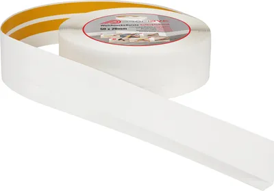 Produktbild von ProfiPVC Weichsockelleiste PVC 50x20mm 15 Meter selbstklebende Bodenleiste Knickleiste weiche Sockelleiste, Weiss