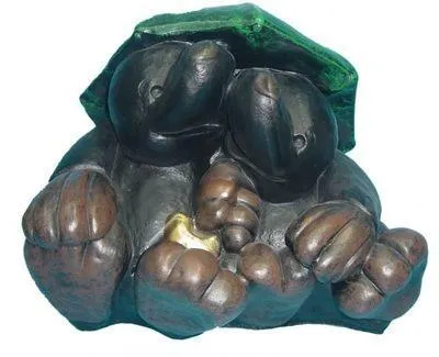 Productafbeelding van Ontwerp: Mollenfiguur, tuinstatue, sculptuur, decoratie, c160