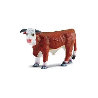 Image de Collecta Taureau Taureau Blanc Et Marron Figure Marron 3-6 ans 3-6 ans
