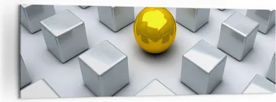 Produktbild von Bild auf Leinwand - Leinwandbild - Abstrakt computergrafik würfel - 160x50cm - Wand Bild - Wanddeko - Leinwanddruck - Bilder - Kunstdruck - Wanddekoration - Leinwand bilder - Wandkunst - AB160x50-2531