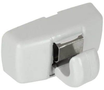 Sonnenblende Clip Halter in GRAU für VW Audi Seat Skoda Ford – Produktansicht