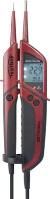 Obrázok produktu pre Testboy 79910 Skúšačka napätia Profi III LCD+ - 2-pólová skúšačka napätia s testom RCD