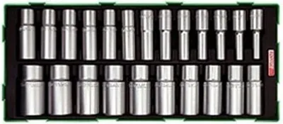 Produktbild von TOPTUL Steckschlüsselsatz GTB23050 Chrom-Vanadium-Stahl 4.74kg