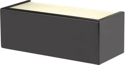 Produktbild von SLV CHROMBO, Wandaufbauleuchte, quadratisch, 3000K, 8 W, PHASE, 120°, schwarz 1008071