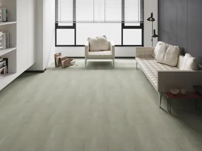 Produktbild von Timefloor | 3,716 m² | Weiß 2,5 mm Vinylboden Klebevinyl, Premium Beton Optik Fliesenformat, Nutzungsklasse 23 33, Feuchtraumgeeignet, Fussbodenheizungskompatibel, Strukturierte Oberfläche