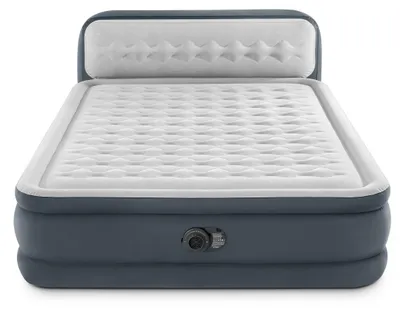 Productafbeelding van INTEX Opblaasbaar matras QUEEN ULTRA PLUSH met hoofdeinde