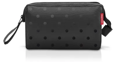 Produktbild von reisenthel travelcosmetic, Beautycase, Kulturtasche, Kosmetiktasche, Glossy Dots Black, 4 L, WC7075
