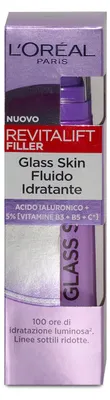 Produktbild von L'Oréal Paris Revitalift Filler Glass Skin Feuchtigkeitsspendendes Fluid 50ml