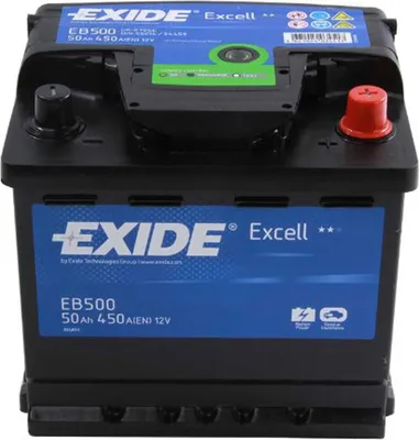 Image de EXIDE Batterie de démarrage "Excell" CA-CA, Ma "EB500"