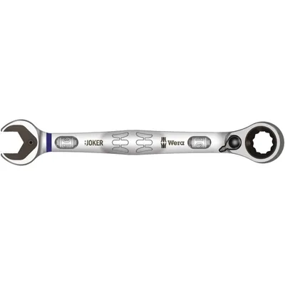 Produktbild von Maulringratschenschlüssel Joker SW 16mm L.213mm umschaltbar,Rings.15Grad WERA
