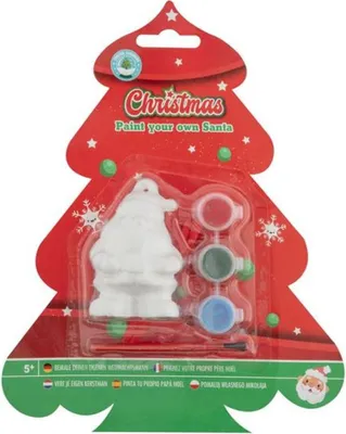 Obrázok produktu pre RMS SANTA 8,5 cm + 3 farby + štetec_EXTUTC