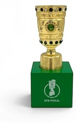 Produktbild von DFB-Pokal Replik auf Acrylsockel (70 mm) | Offizielles Lizenzprodukt des DFB