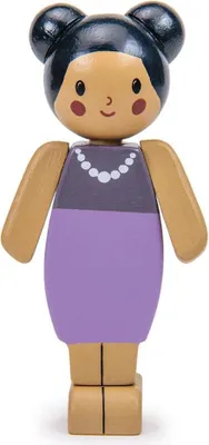 Produktbild von Tender Leaf Puppenhaus Figur - Mandel Mutter - Holzspielzeug