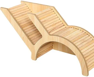 Obrázok produktu pre Klietka pre škrečkov z dreva, rozmer 32 x 10,5 x 15,3 cm - Úkryt pre hlodavce - Odolné a bezpečné