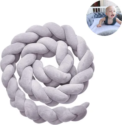 Produktbild von Bettrand, Babyschutz, Bettrand-Webkante, Kantenschutz, Polsterung für Kinderbett