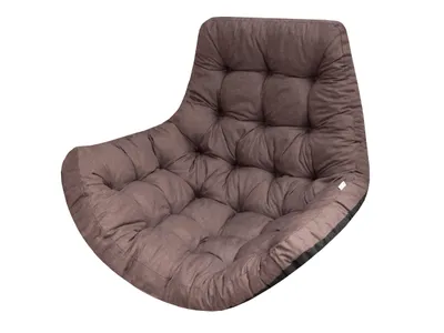 Produktbild von Bjird Hängesessel Kissen, Auflage für Papasansessel - 100x120 cm, Braun (Ecolen) - Polster, Sitzkissen, Hängeschaukel, Hängekorb
