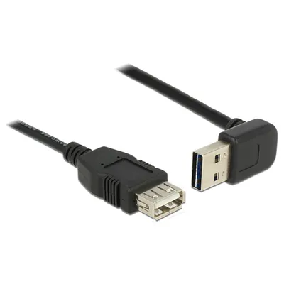 Produktbild von DELOCK USB Kabel A -> A St/St 2.00m 90°gew. Easy USB