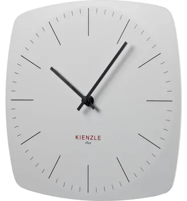 Zdjęcie produktu dla Kienzle DCF Funk-Wanduhr Modern 24.8 cm weiß