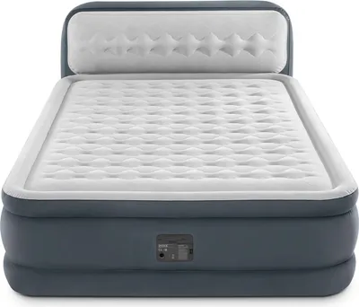 Produktbild von Intex Headboard Airbed, Doppelmatratze, Integrierte Luftpumpe