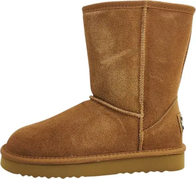 Produktbild von OOG Damenschuhe Stiefel Gefüttert Braun Freizeit, Schuhgröße:37 EU