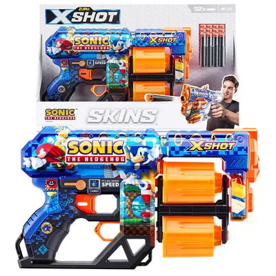 Obrázek produktu pro X-SHOT Skins Sonic s 12 náboji