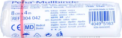 Produktbild von Peha-Mullbinde 8cmx4m, 1 St BIN