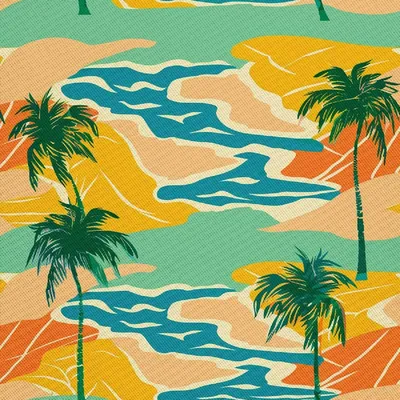 Image de OUTDOOR DECOSTOMES OXFORD - Motif été | DX9097