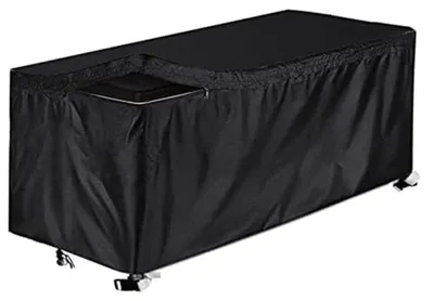 Produktbild von Aufbewahrungsbox-Abdeckung 130x60x71 cm, wasserdichte Schutzhülle für Gartentruhe, atmungsaktive Abdeckung gegen Schmutz und Witterung