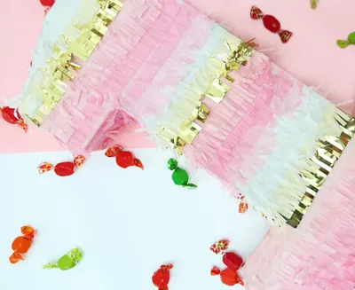 Obrázok produktu pre Pinata číslo 1 ružovo zlatá ružová dievčina