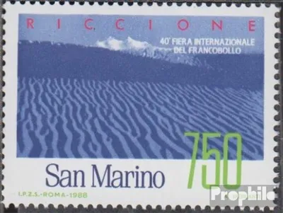 Produktbild von Briefmarken San Marino 1988 Mi 1394 (kompl.Ausg.) postfrisch Briefmarkenmesse