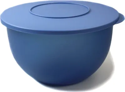 Produktbild von TUPPERWARE Junge Welle Schüssel 4,3 L dunkelblau Servierschüssel Schale Servieren