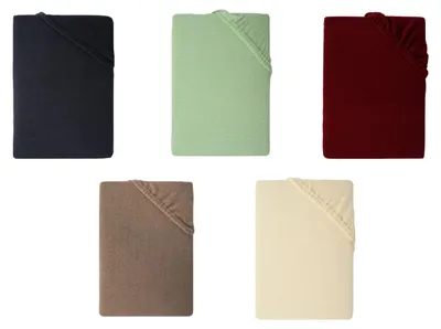 Produktbild von Winterflausch Jersey Spannbettlaken Natur 90x200 - 100x200 cm