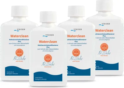 Image de Stricker Chemie Waterclean Plus Conditionneur Plus Bouteille ronde (pack de 4)