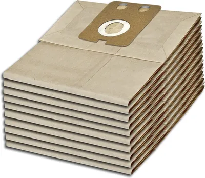Produktbild von Invest 10 Staubsaugerbeutel geeignet für Nilfisk GD 1010, 1000, 1005, 2000, GDS 1010, HDS 1005