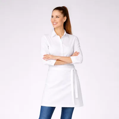 Produktbild von Vorbinder B 80 x L 45 cm, weiß : weiß : 65% Polyester 35% Baumwolle