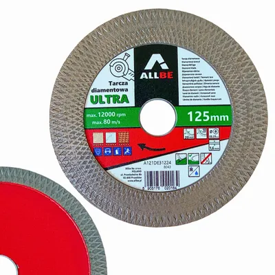 Produktbild von Diamanttrennscheibe 125 Mm | 2In1 | Fliesen | Gres | 45° | Schneiden | Schleifen