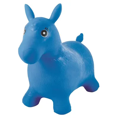 Immagine prodotto di Poney gonfiabile con tuta di peluche