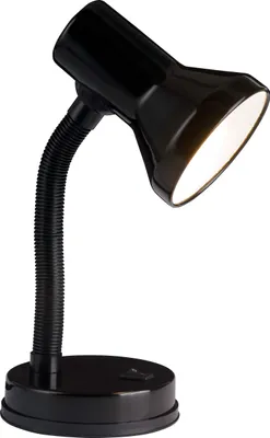 Produktbild von BRILLIANT Tischleuchte Junior | funktionale Tischleuchte | Metall/Kunststoff | schwarz | Kopf schwenkbar | 1x E27 max. 40 W