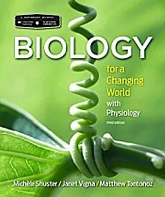 Imagen del producto de Shuster, M: Scientific American Biology for a Changing World