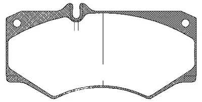 Produktbild von Bremsbelagsatz Scheiben 18 mm TRISCAN IAM-Expertise für u.a. MB G-KLASSE