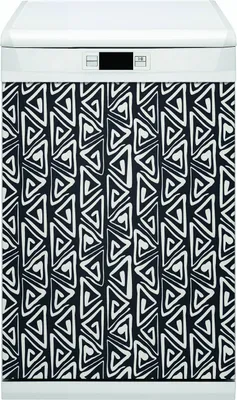Produktbild von Küche Dekorative Magnete  Magnet Folie für Geschirrspüler 45x80 cm   - Geometrisches Muster