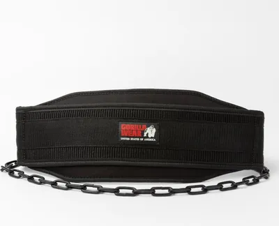 Produktbild von Gorilla Wear Nylon Dip Belt black