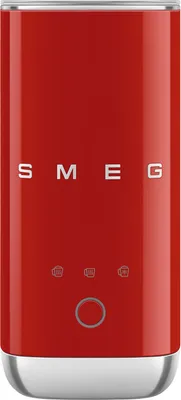 Image de Emulsionneur de lait 500w 0.12/0.18l rouge - Smeg - MFF02RDEU -