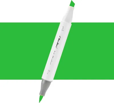 Zdjęcie produktu dla OHUHU dwustronny marker alkoholowy Brush & Chisel, G190 Olive Green
