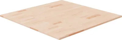 Zdjęcie produktu dla The Living Store Blat Kwadratowy 80x80x1,5 cm Dąb Nieobrobiony